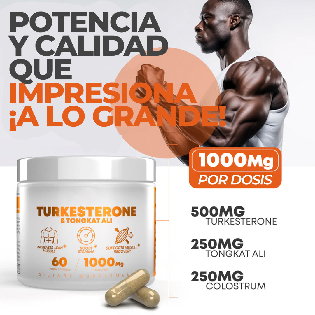 Turkesterone & Tongkat Ali Supplement