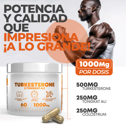 Turkesterone & Tongkat Ali Supplement